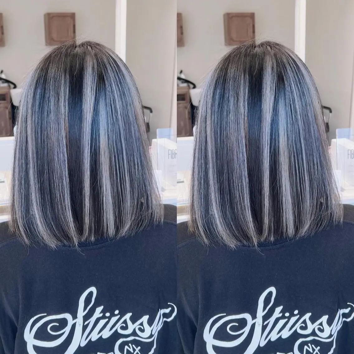 ミディアム カラー ブリーチ ケアブリーチ ハイライトカラー ハイライト 髪質改善 ヘアカラー 福西 洋斗のヘアスタイル