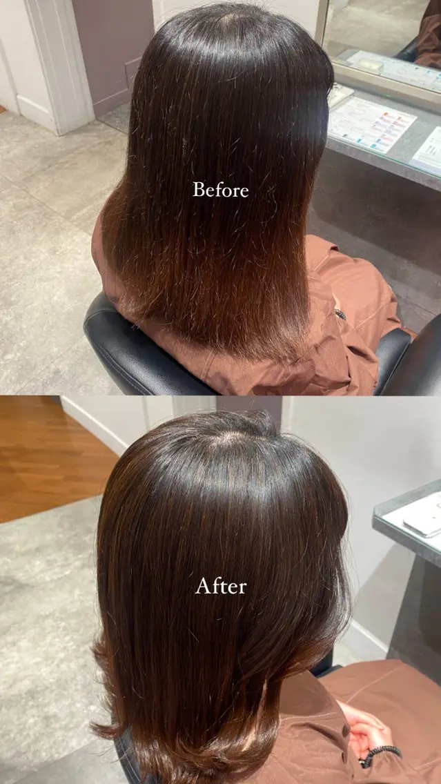 ミディアム ヘアカラー 🫧Miyu /ボブカット🫧のヘアスタイル