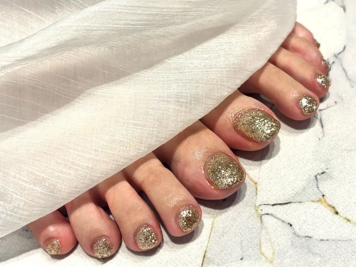 ネイル フットネイル フットネイル 若江岩田/ROBED nailsalonのネイルデザイン