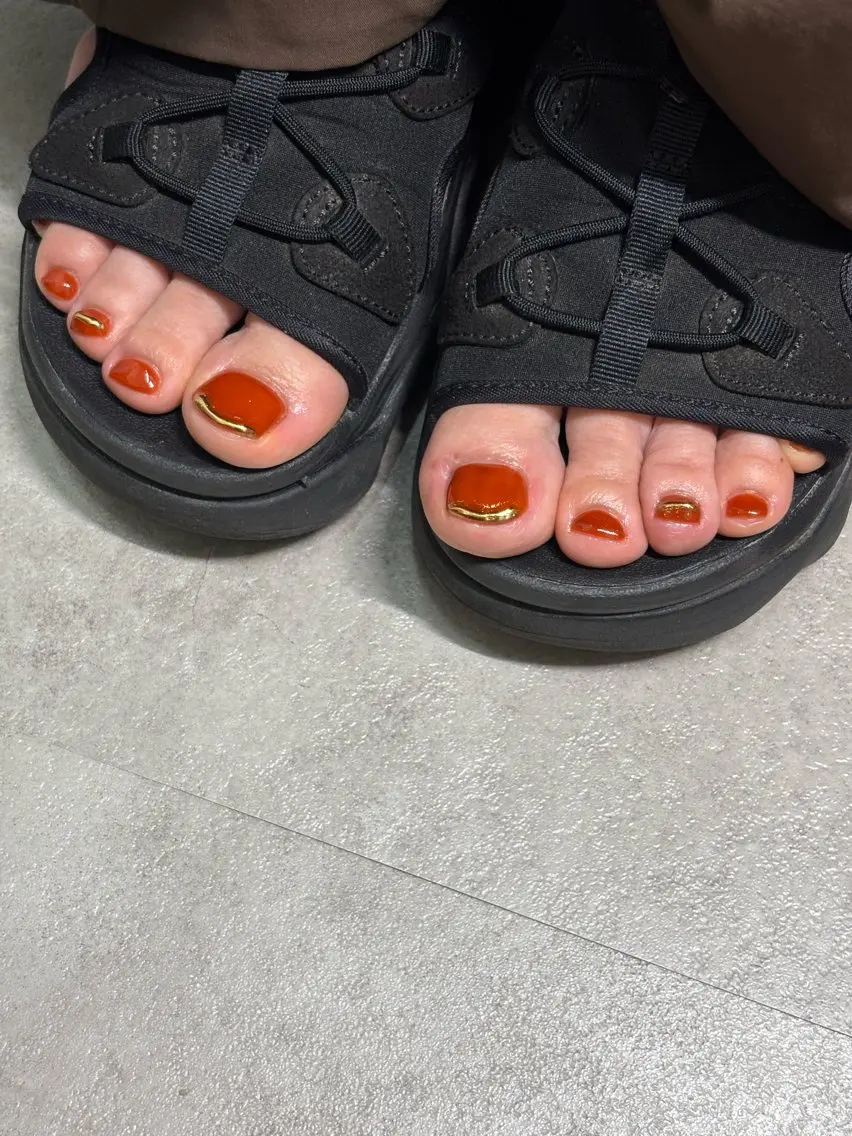 ネイル フットネイル ショートネイル toi nail.のネイルデザイン