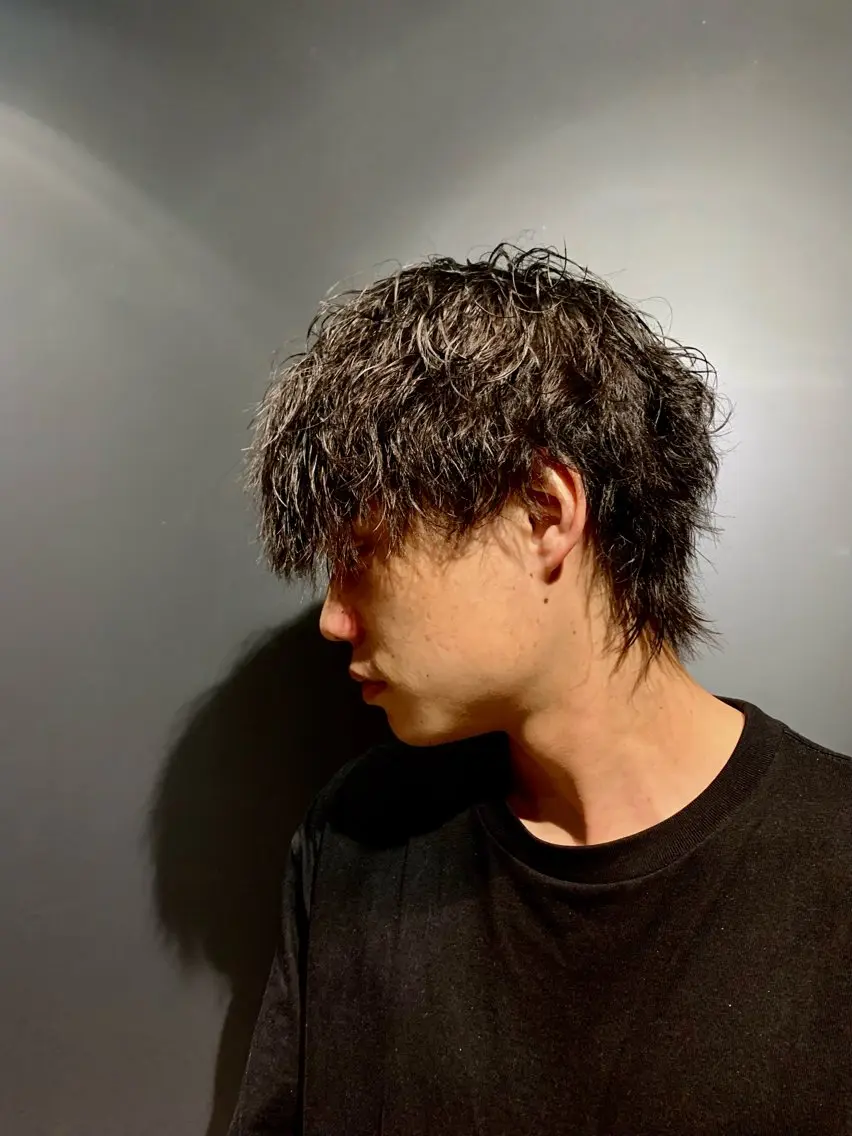 ショート パーマ メンズ 2ndHOUSE 松本晃佳のヘアスタイル