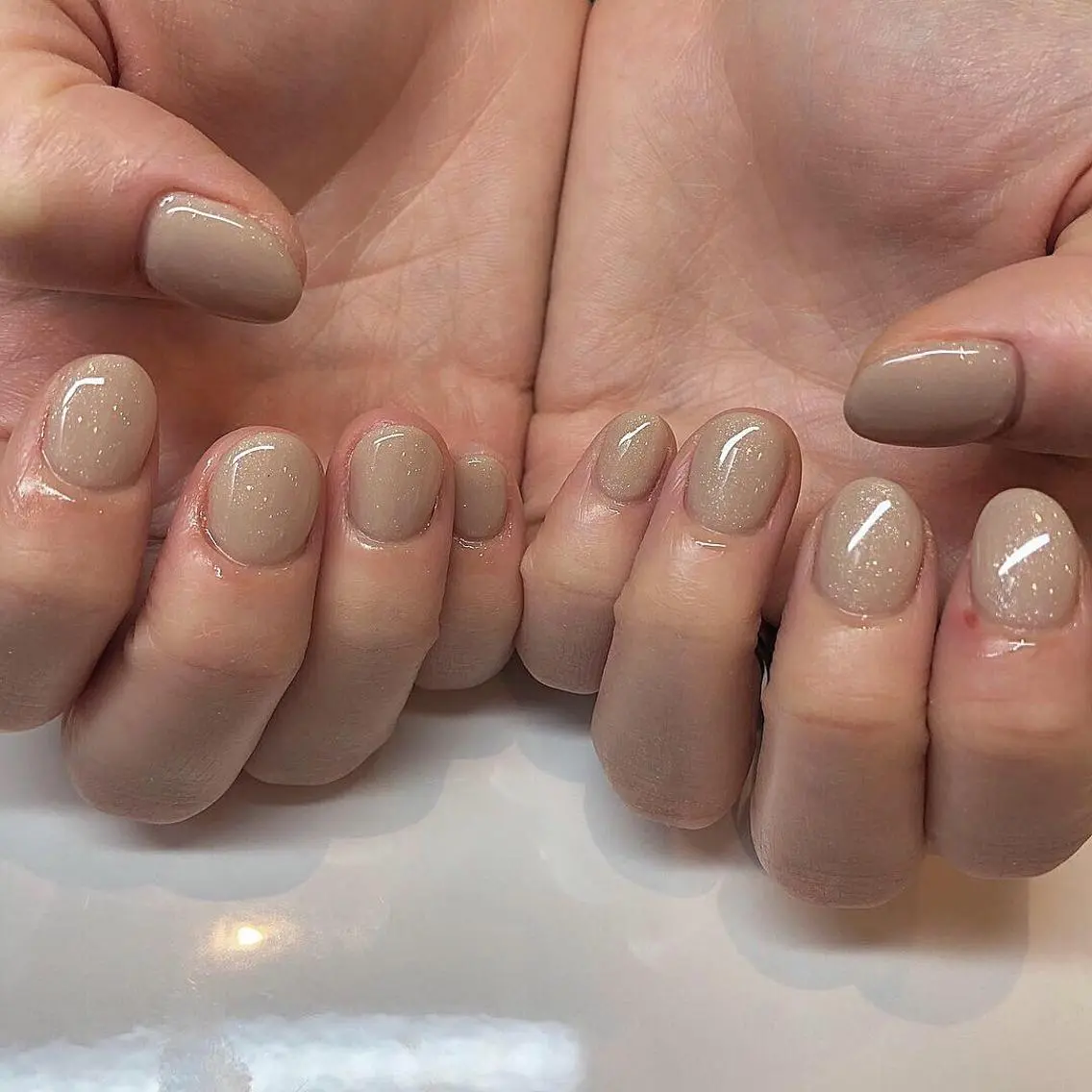 ネイル ワンカラーネイル 鶴田୨ৎmaison de NALIのネイルデザイン
