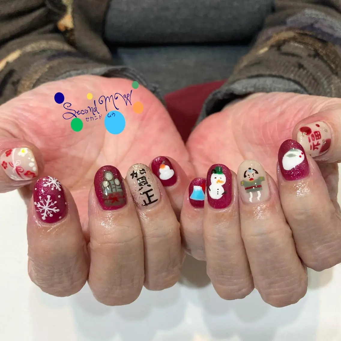 ネイル ハンドネイル SecondMW _nail 川連のネイルデザイン