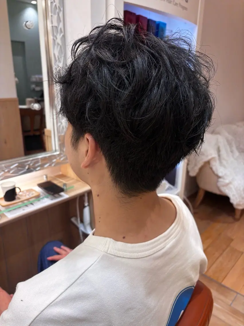 メンズ 平久保 唯那のヘアスタイル