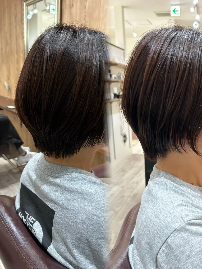 ショート カット 鈴木 悠孝のヘアスタイル
