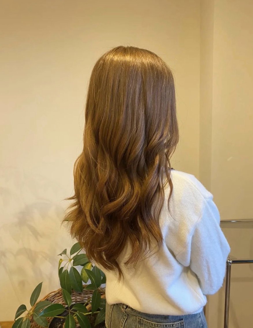 ロング カラー ベージュカラー ヘアカラー 艶髪カラー/ RENのヘアスタイル