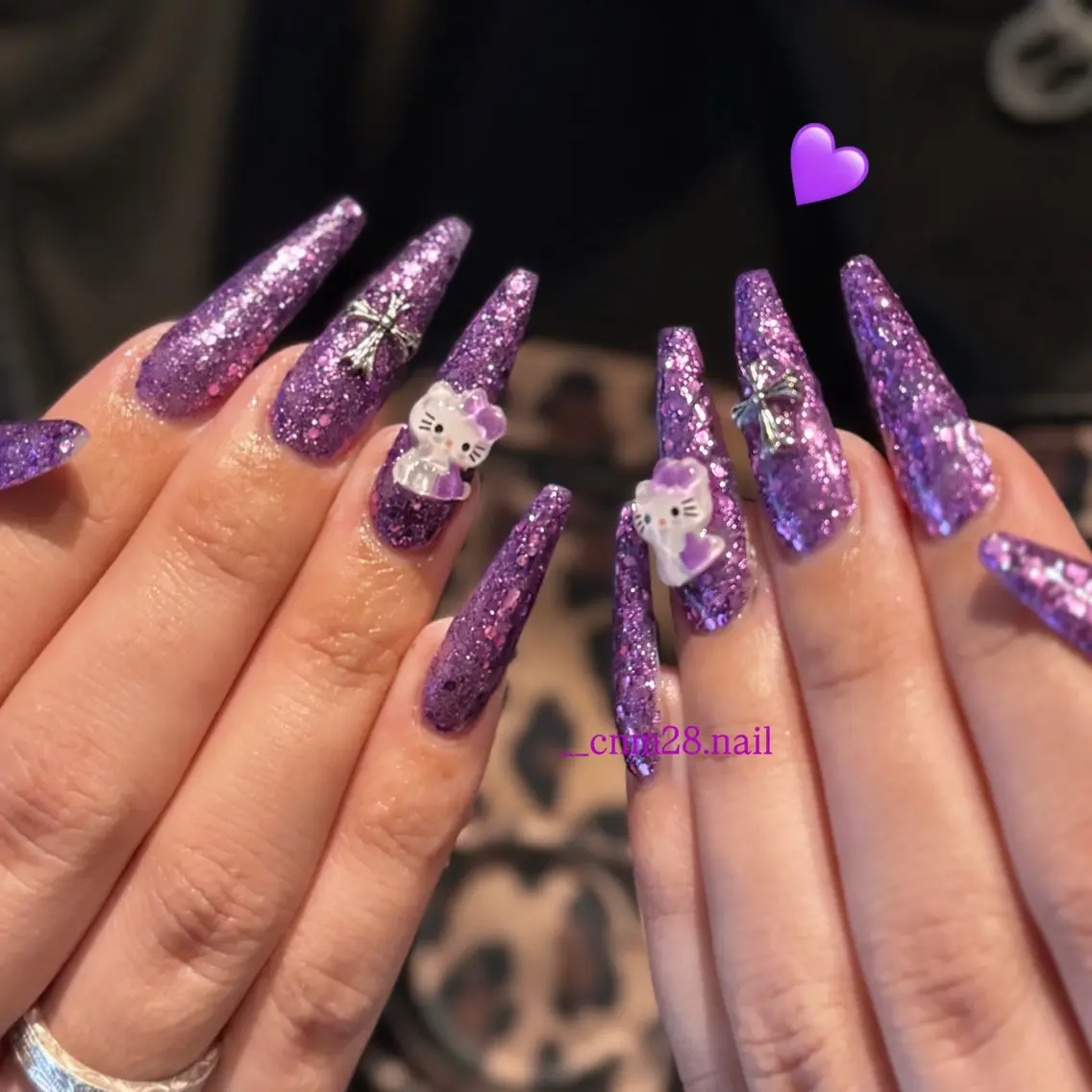 ネイル ハンドネイル Role'crin 💜manakaのネイルデザイン
