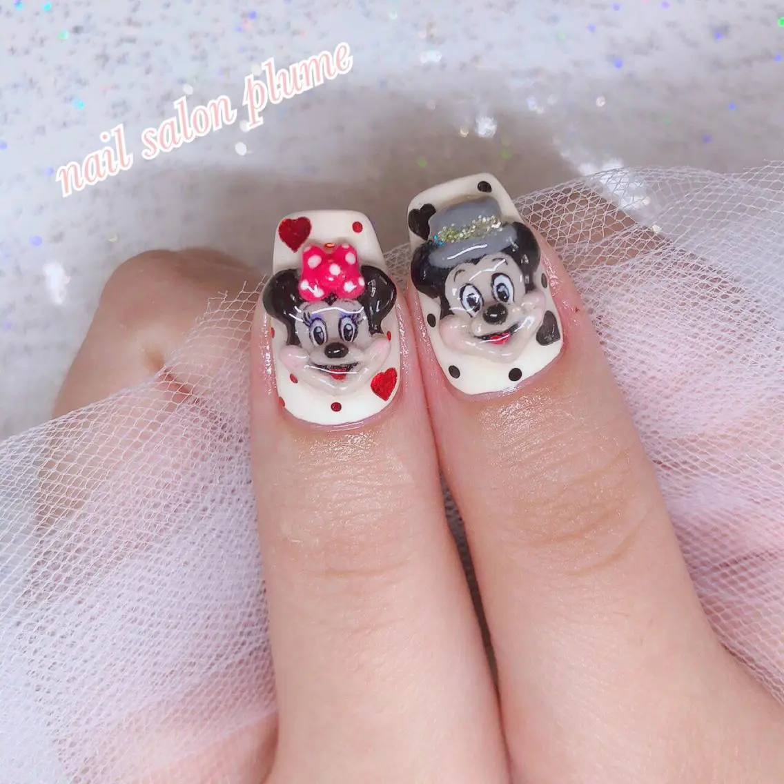 ネイル アートネイル フラワーネイル フレンチネイル ガーリー ハロウィン ハンドネイル plume nail ☆韓国ネイルのネイルデザイン