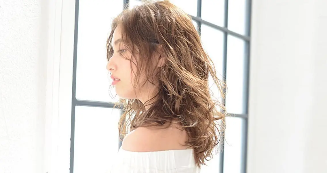 ミディアム 自宅での再現性👌 溝の口/中裕樹のヘアスタイル