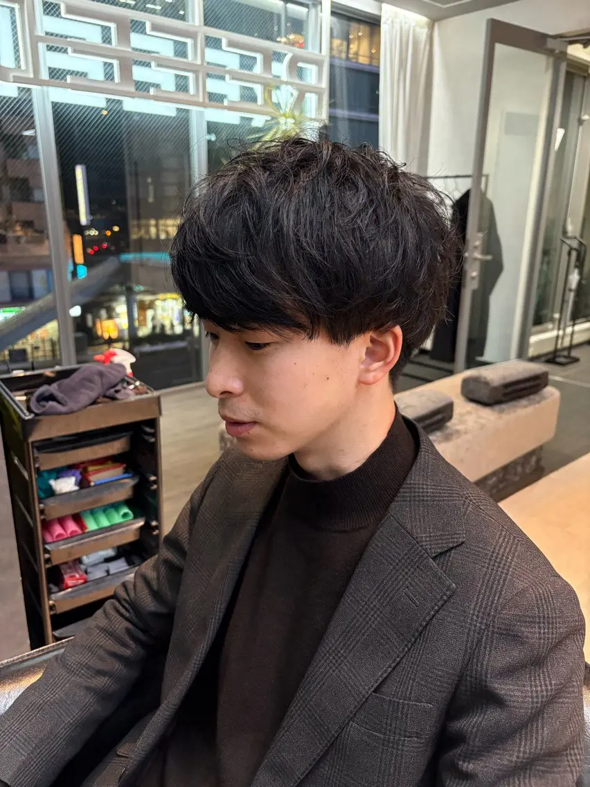 ショート メンズ カット メンズ特化 宮崎大弥のヘアスタイル