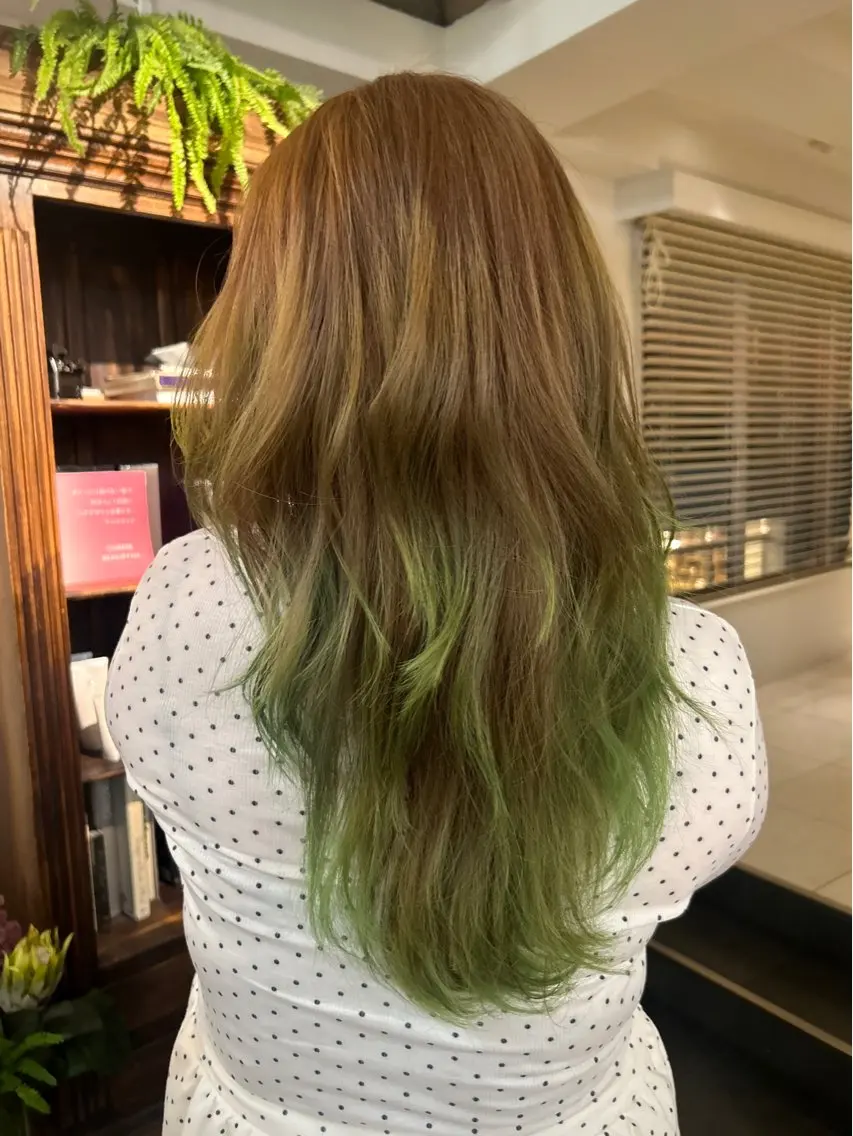 ロング カラー ロングレイヤー レイヤーカット ロング ヘアカラー トリートメント デザイン/アレンジ ❤︎イシイレイのヘアスタイル