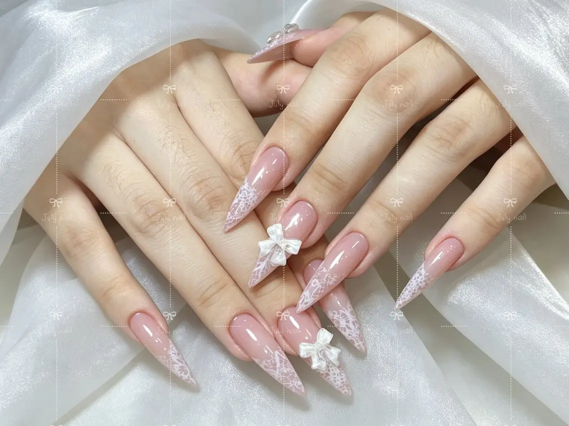 ロング ハンドネイル July.nail ジュライ　ネイルのネイルデザイン
