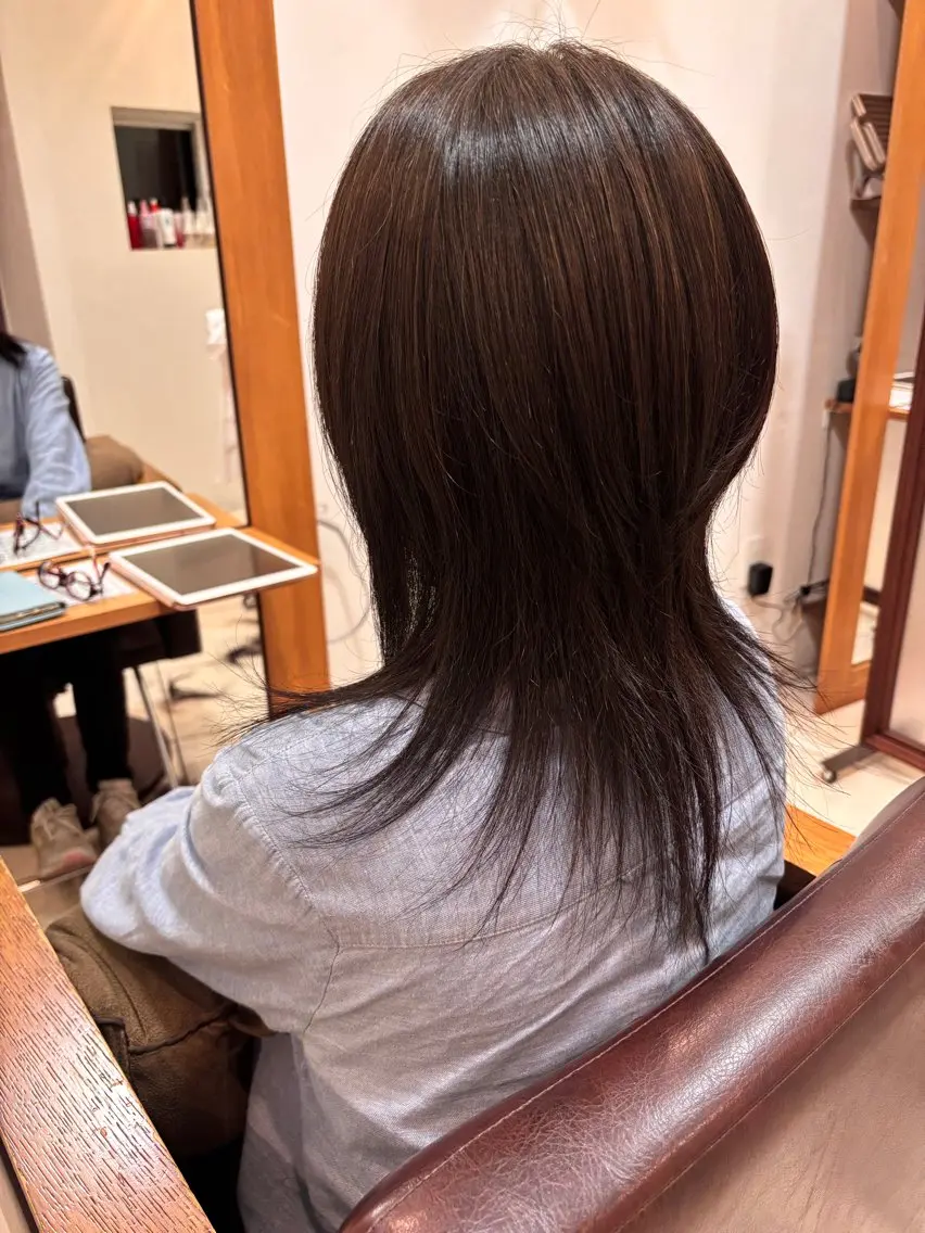 ロング 山田 愛のヘアスタイル