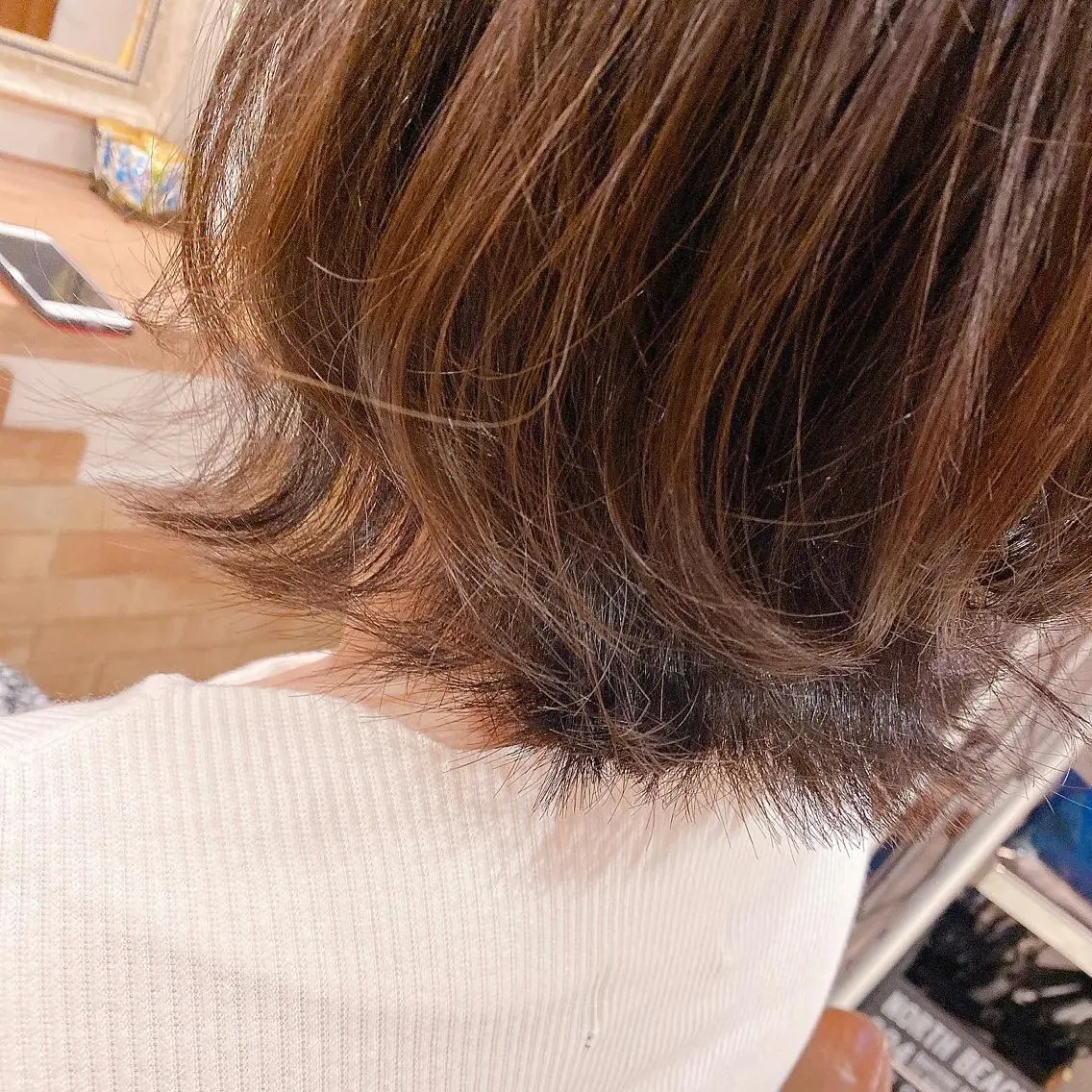 ショート 外ハネヘア 髪質改善特化 安東駿介のヘアスタイル
