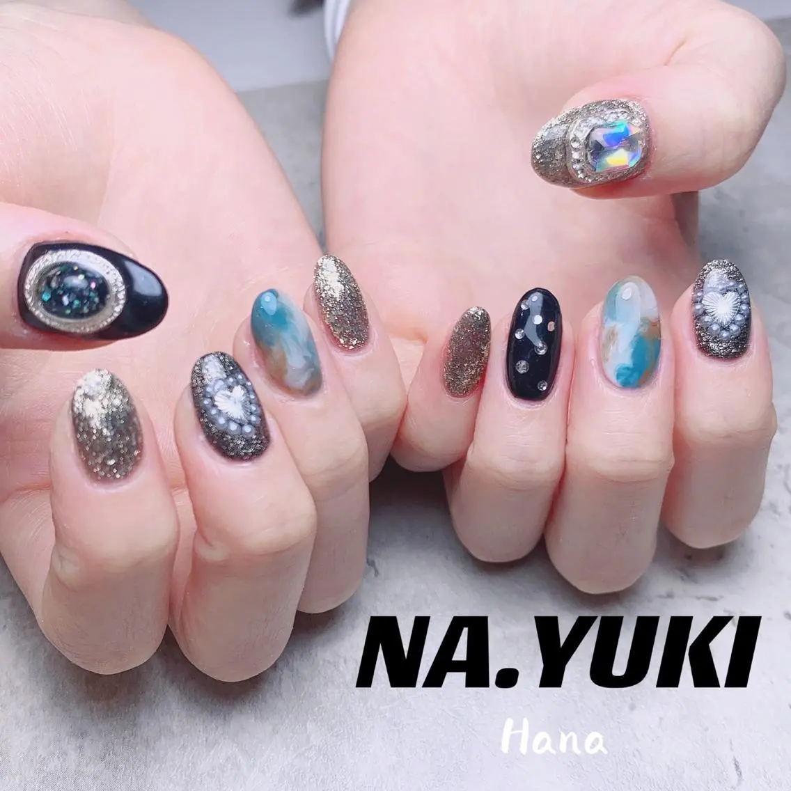 ネイル ハンドネイル ハンドケア ナユキNA.YUKI 池袋店のネイルデザイン