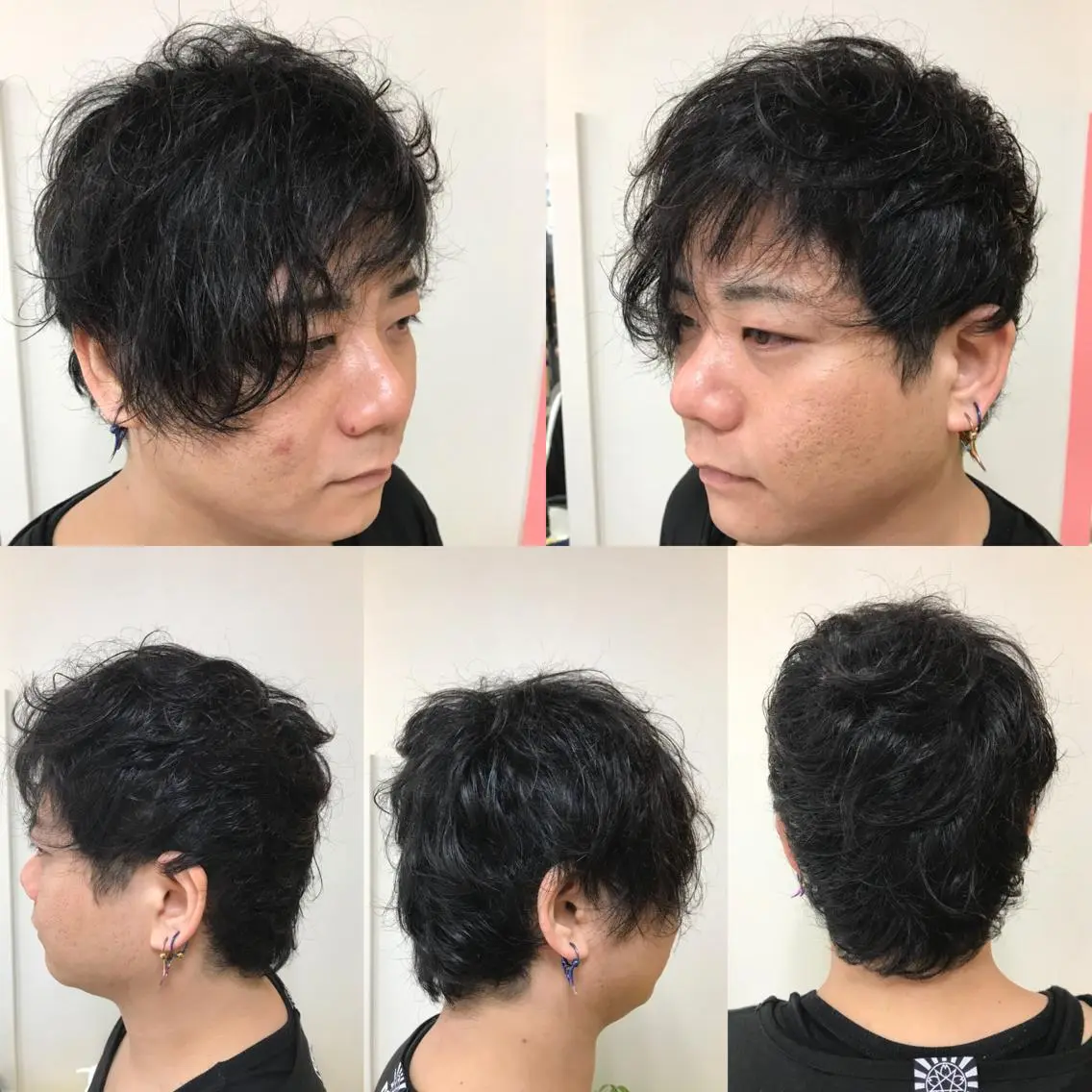 ショート メンズ くせ毛 横田 尚登のヘアスタイル