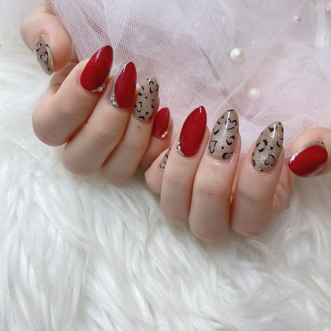 ネイル アニマル柄 ハンドネイル nail salon 102のその他イメージ