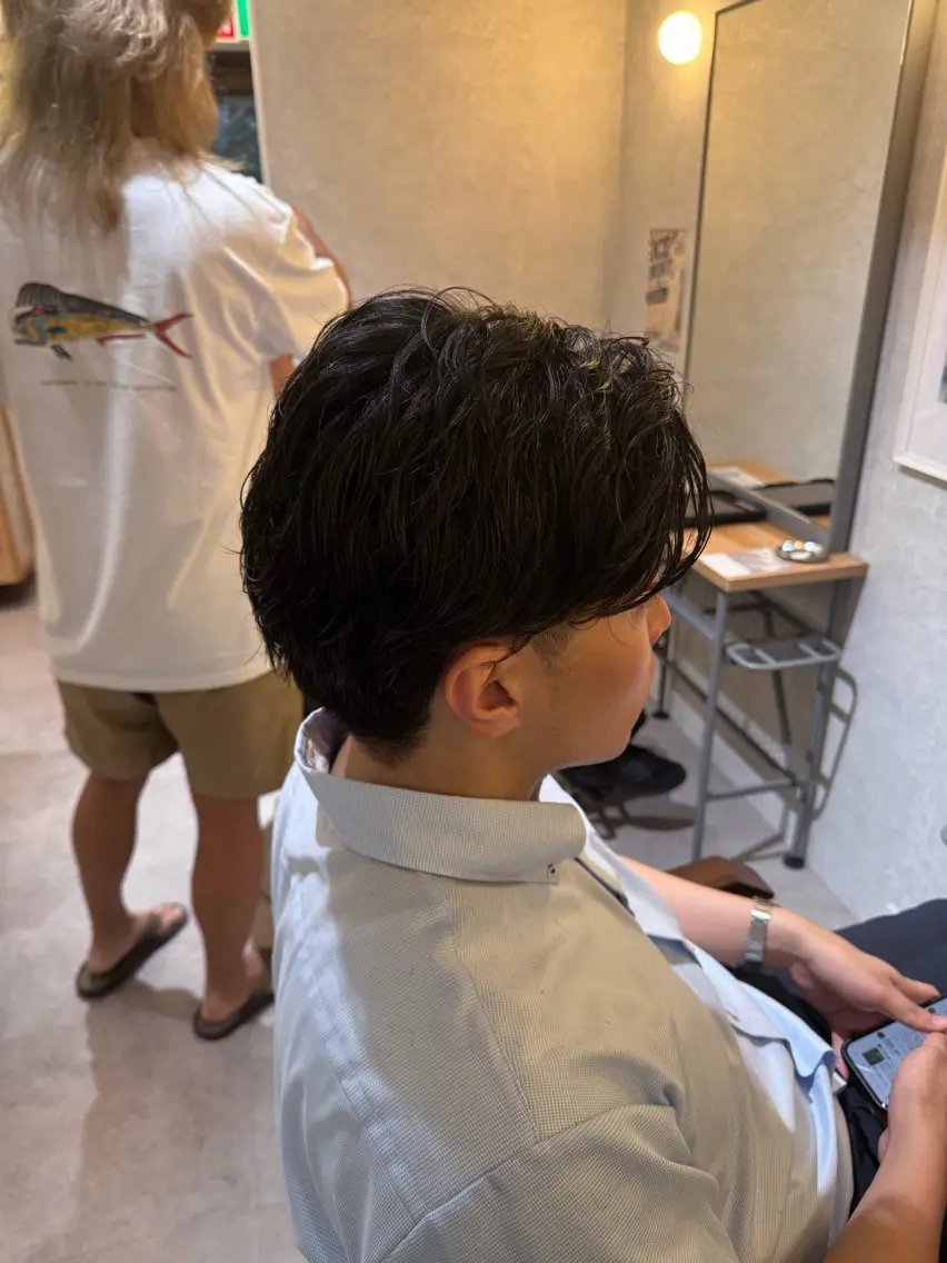 メンズ 大貫 竜誠のヘアスタイル