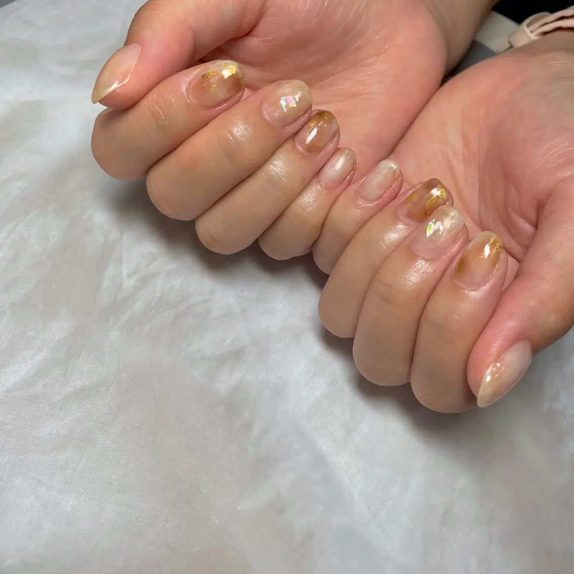 ネイル ニュアンスネイル Labelta 眞榮田のネイルデザイン