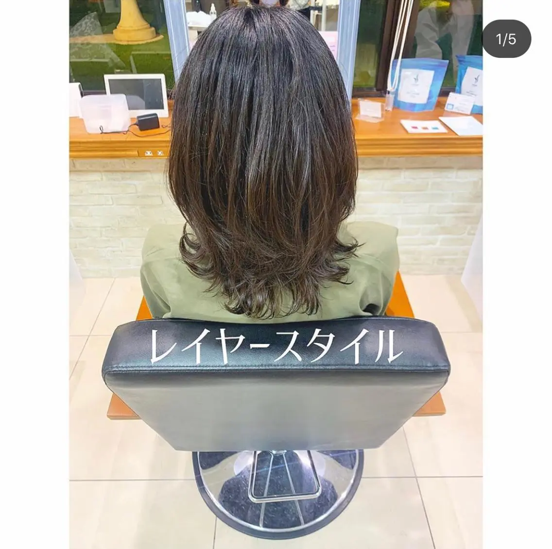 ミディアム 透明感ハイトーン🦄 キラ🌈のヘアスタイル