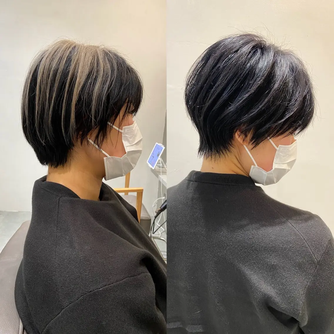 ショート カラー ショートヘア カット ヘアカラー 廣庭 勇人のヘアスタイル