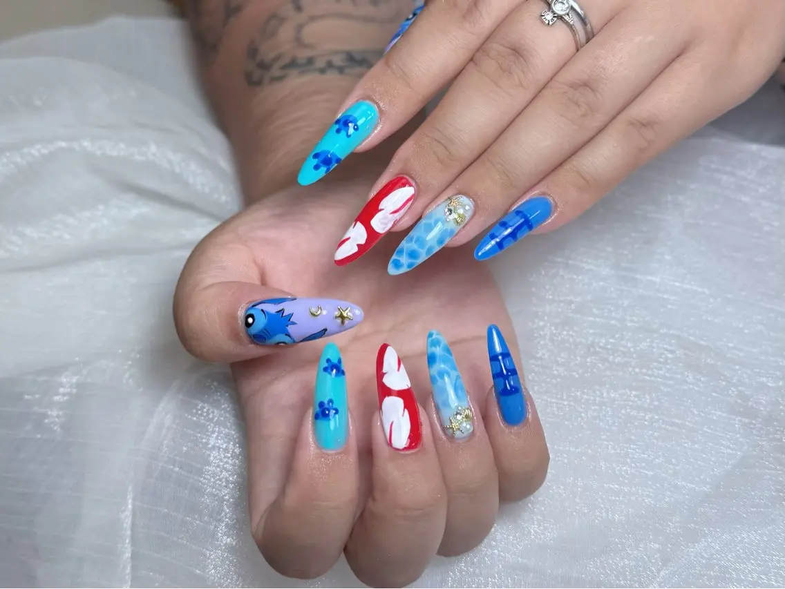 ネイル ハンドネイル 💜MIYA NAIL鶴見店のネイルデザイン