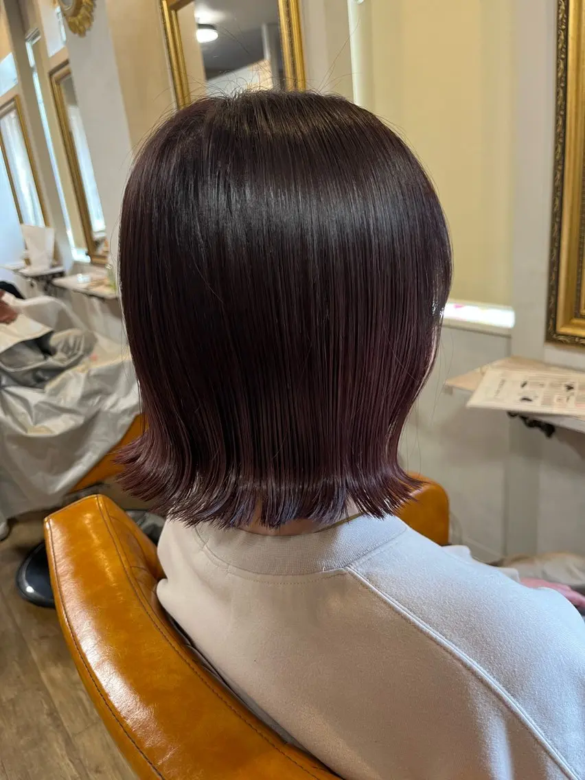 カラー カシス 🎀 MIYUKIのヘアスタイル