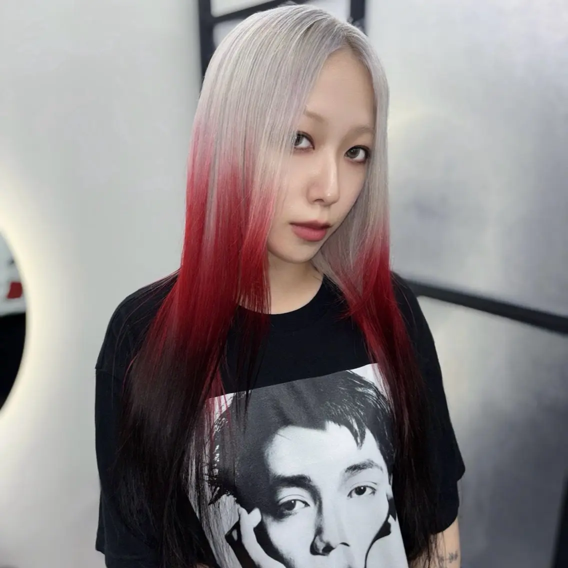 ロング カラー ヘアカラー Ren. 🦋デザインカラーのヘアスタイル