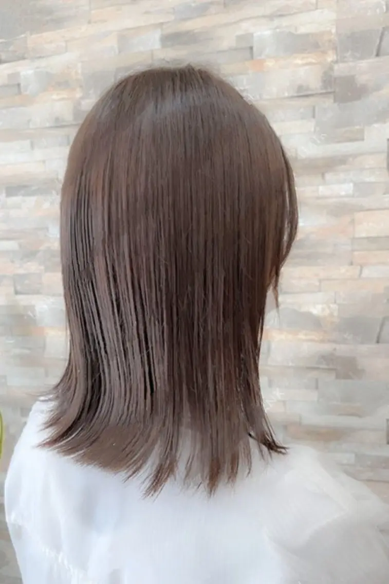 ミディアム 髪質改善カラー専門♪ MASS.COLORのヘアスタイル