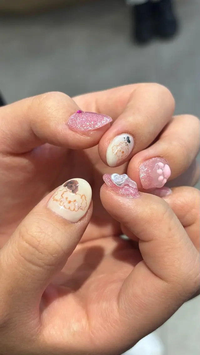 ネイル ハンドネイル ハイトーン/レイヤー nail 百咲💌のヘアスタイル