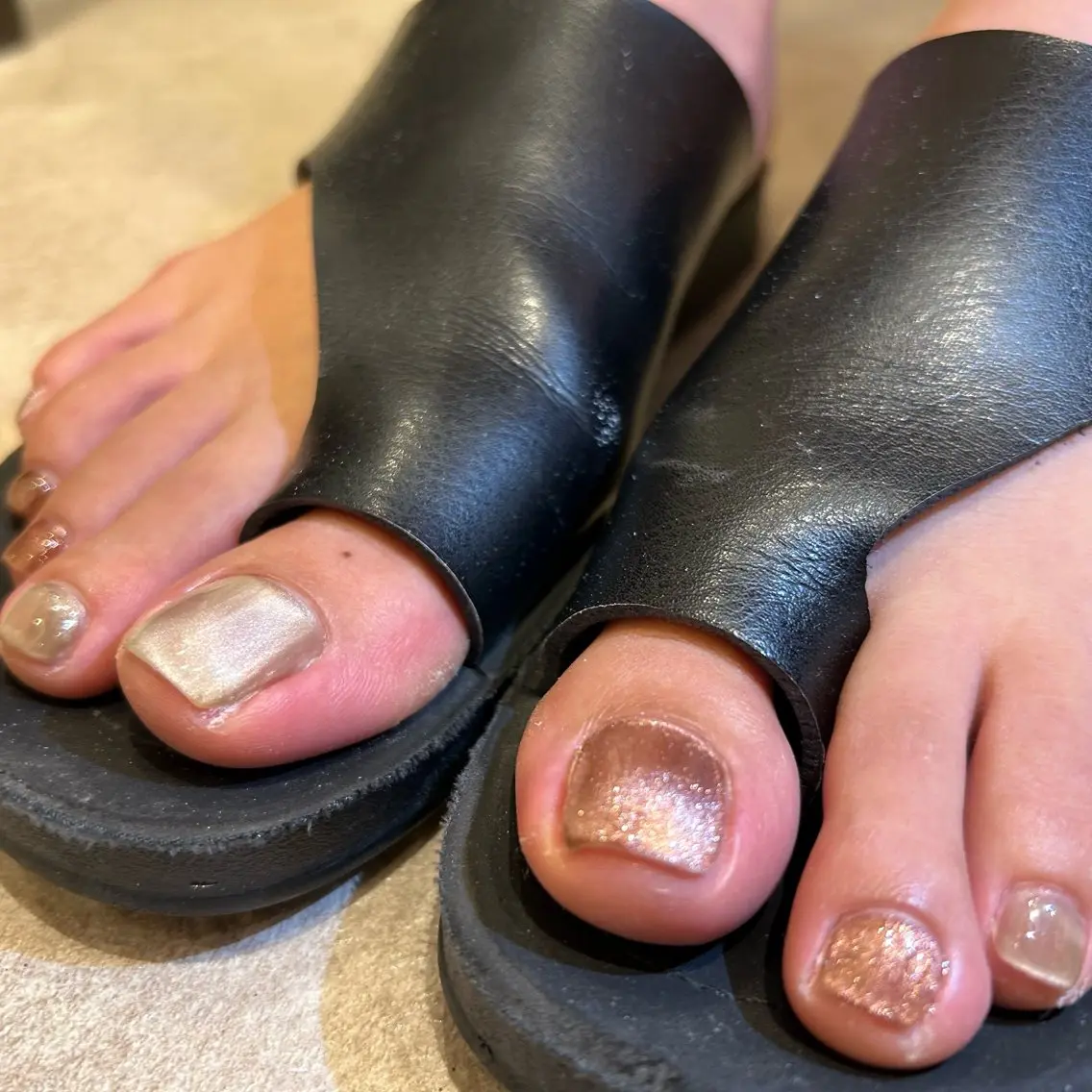 ネイル ブラウン マグネットネイル Amys nail ハナのネイルデザイン