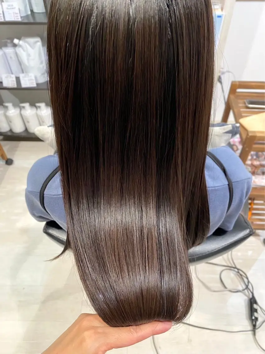 ロング ワタセ ヒメカのヘアスタイル