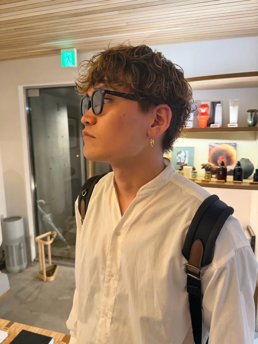 パーマ 清水 太晴のヘアスタイル