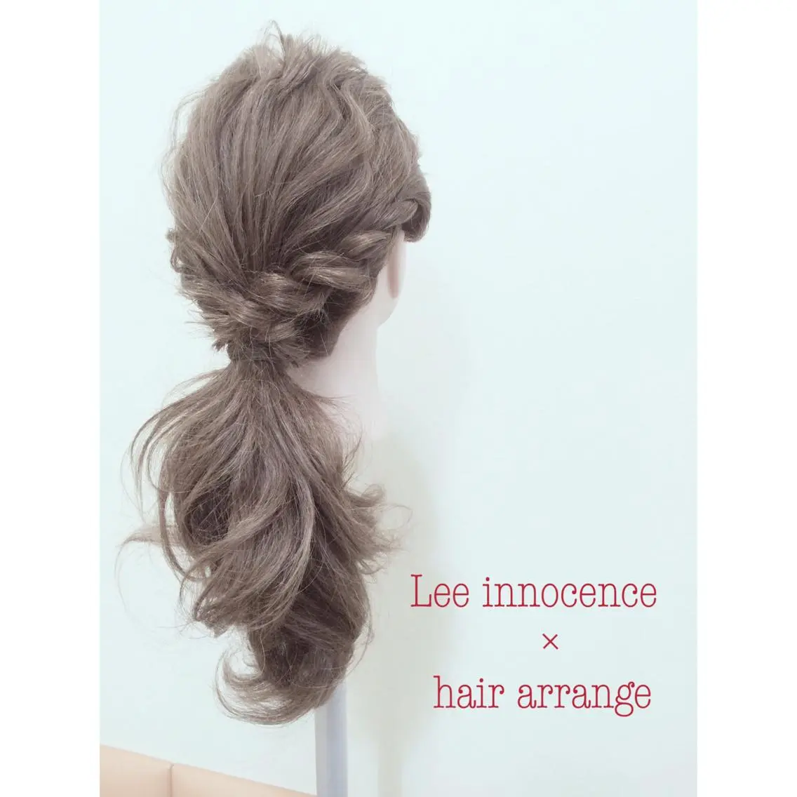 ミディアム セミロング ロング ヘアアレンジ ポニーテール カラー/髪質改善スペ シャリスト宮本 伸一のヘアスタイル