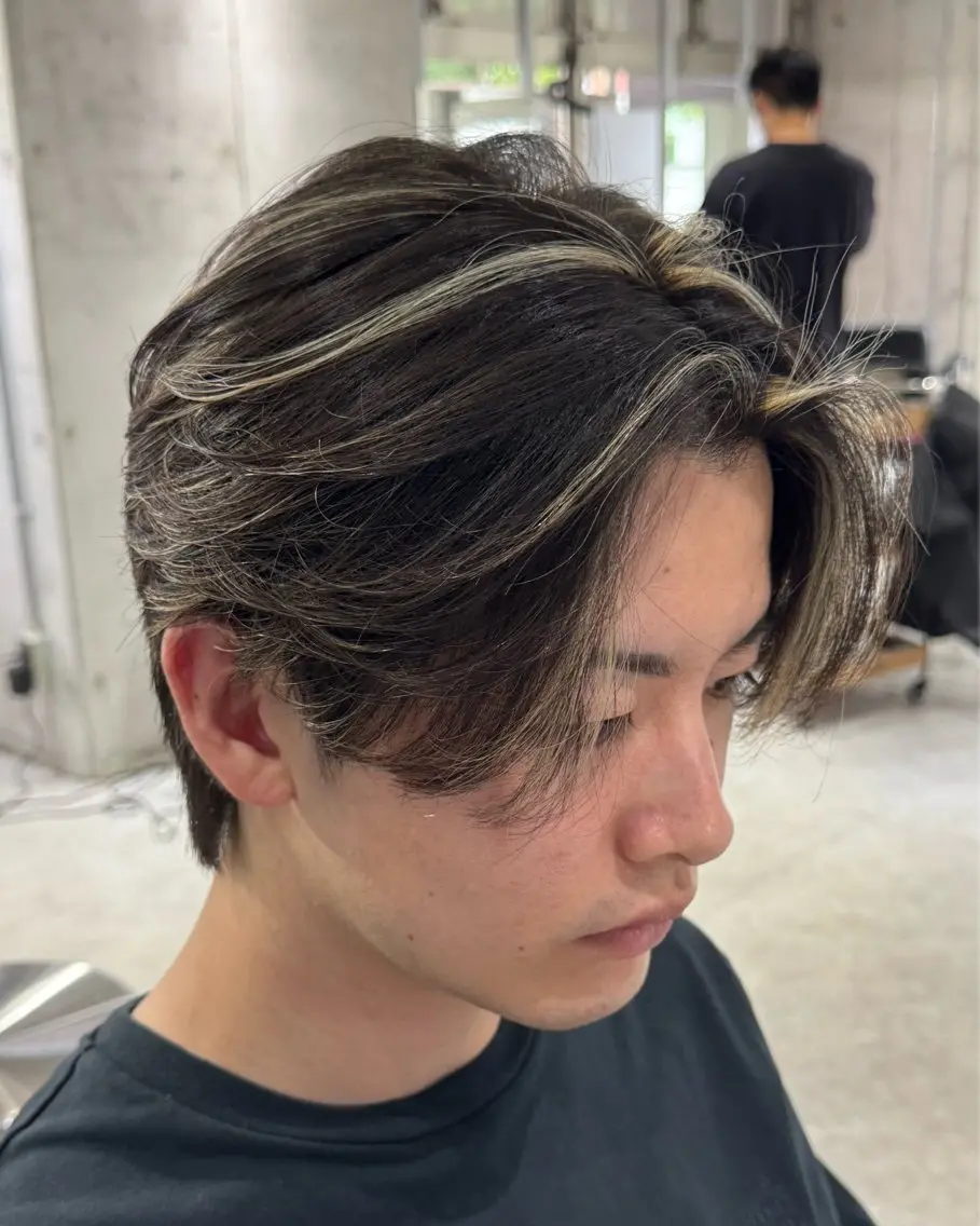 【ナチュラル好き必見】メンズカット+ニュアンスパーマの写真