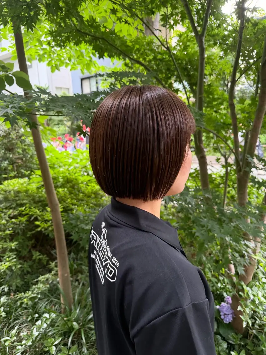 ショート 空🫧小顔/レイヤー /ショート/似合わせのヘアスタイル