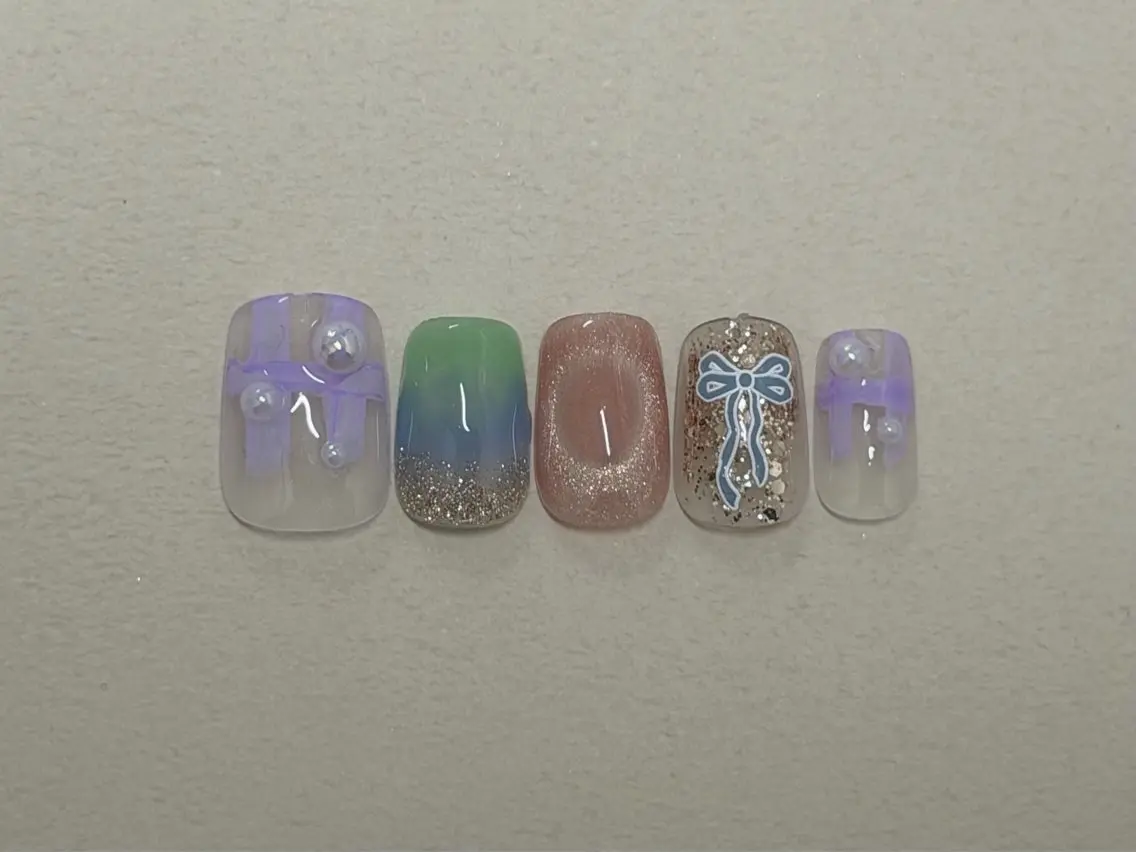 ネイル リボン Nail Katoのネイルデザイン
