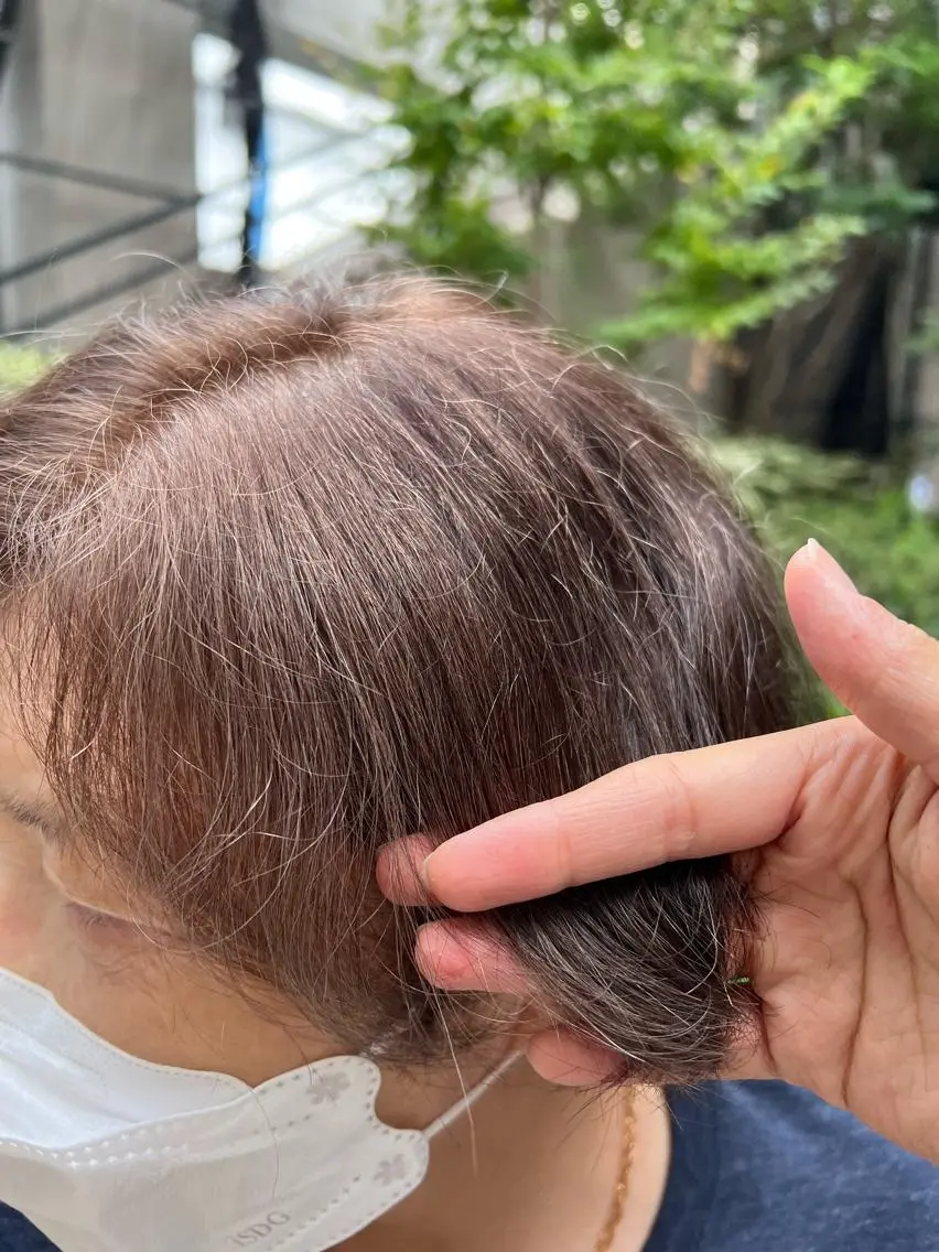 【 おしゃれに白髪染め🌿】グレイカラーの写真
