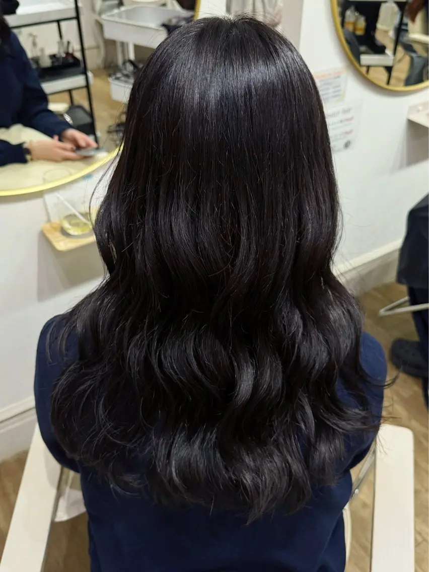 ロング カラー Ria🌙*゚ 艶カラーのヘアスタイル