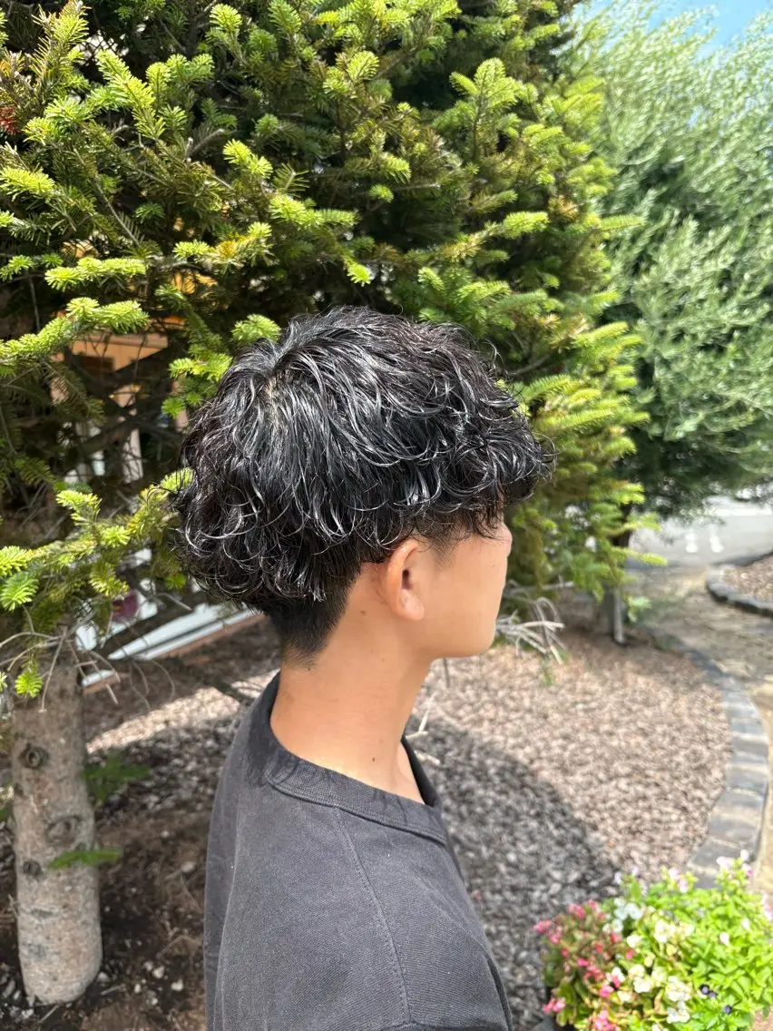 パーマ メンズ カット パーマ Flat /rina🧸のヘアスタイル