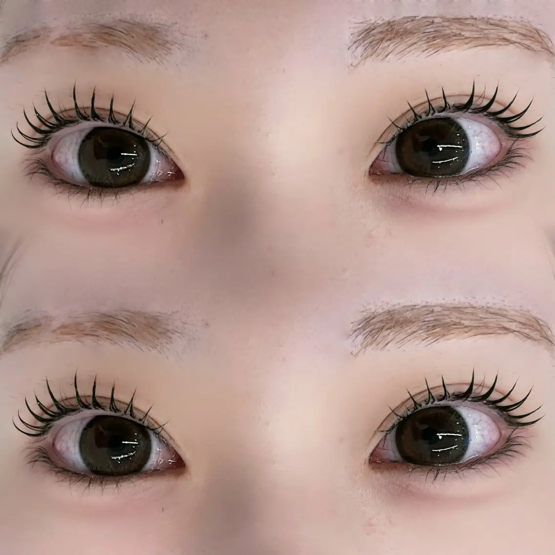 マツエク・マツパ Choco Lash mokaのマツエク・マツパデザイン