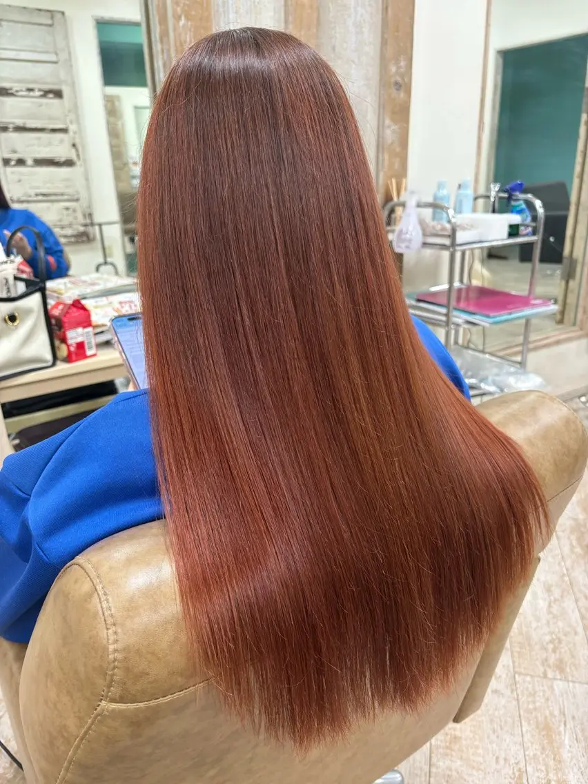 カラー 菊地 映香のヘアスタイル