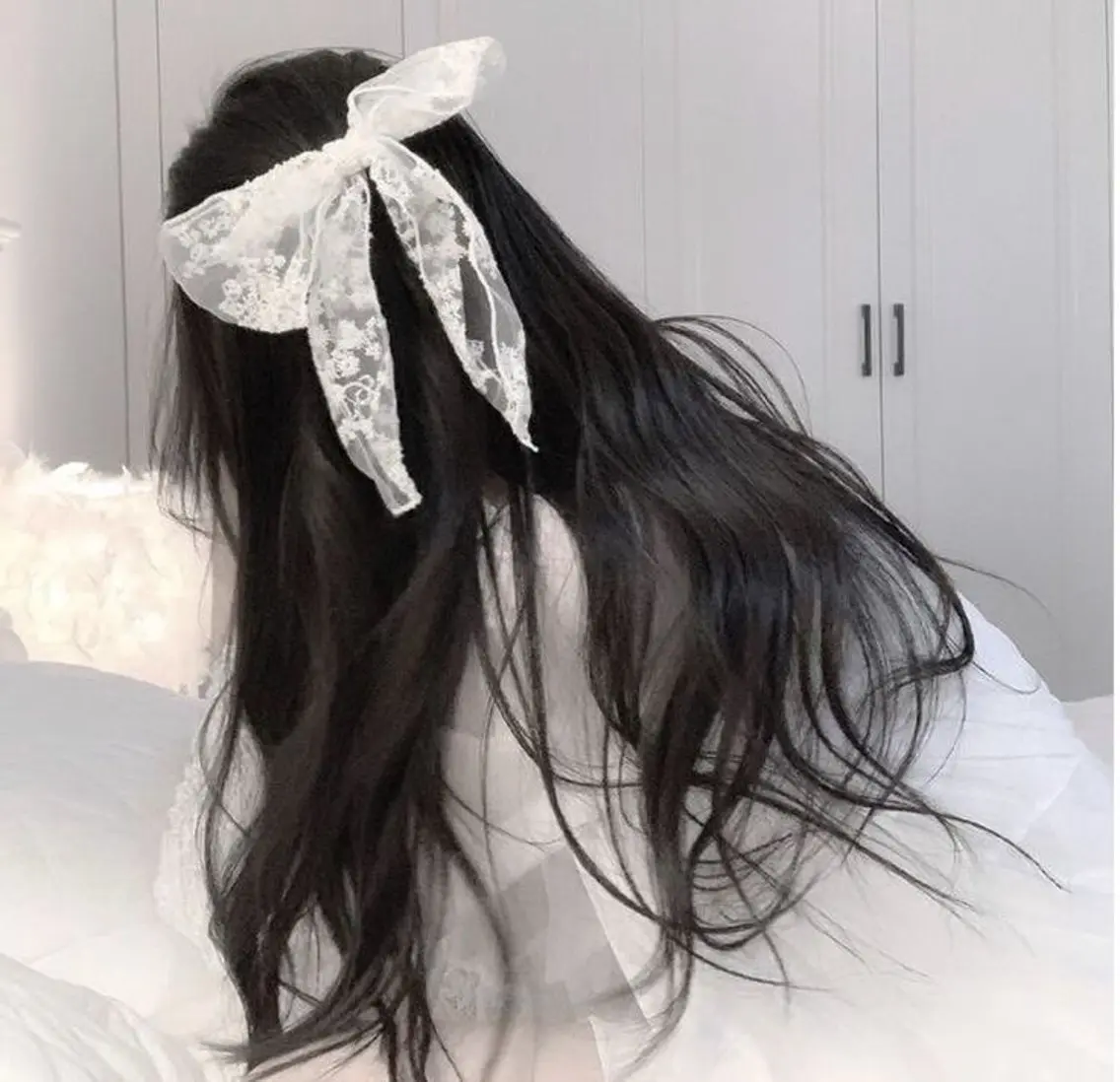 ロング カラー ヘアアレンジ 透け上品ハイトーン 職人ゆうと🤍のヘアスタイル