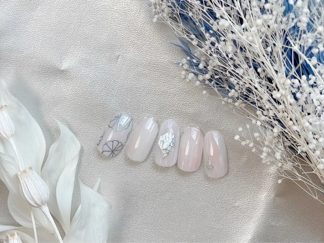ネイル ジェルネイル 韓国ネイル メンズネイル 持ち込み パラジェル kiki nail たまプラーザのネイルデザイン