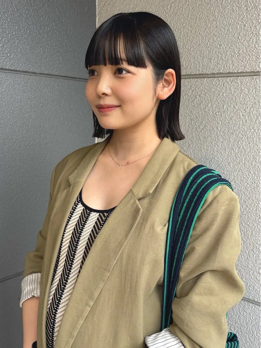 ショート 安藤楓華 fuka andoのヘアスタイル