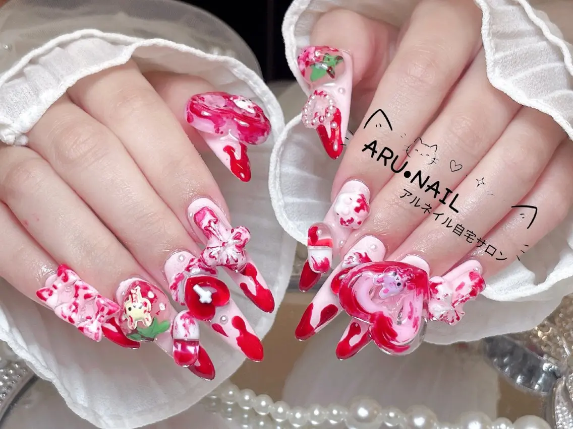 ネイル ハロウィン ARU·NAIL 自宅サロン港区宝神のネイルデザイン