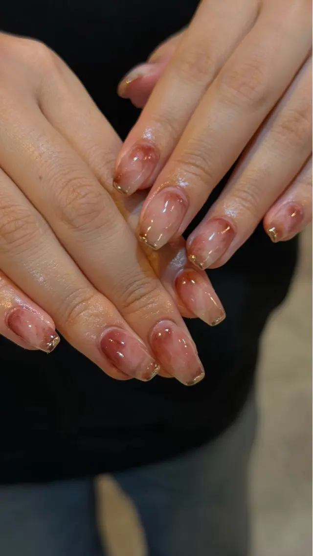 ネイル ニュアンスネイル ハンドネイル nailsalon Utopiaのネイルデザイン