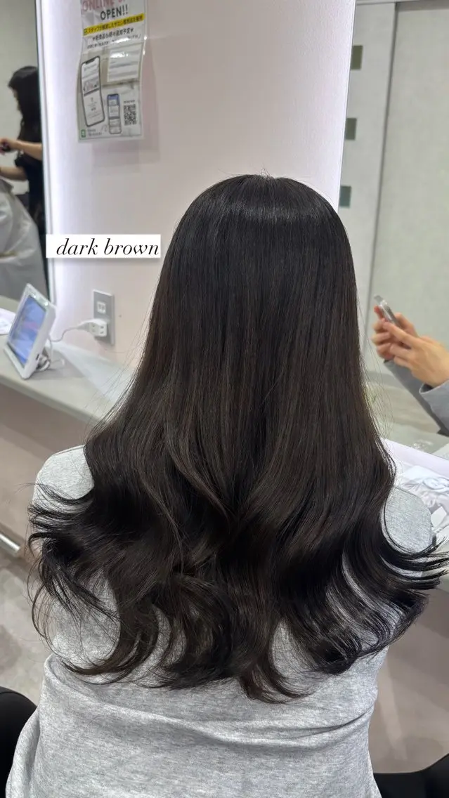 ロング ヘアカラー トリートメント 🎀柔らか暖色カラ ー💕sayakaのヘアスタイル