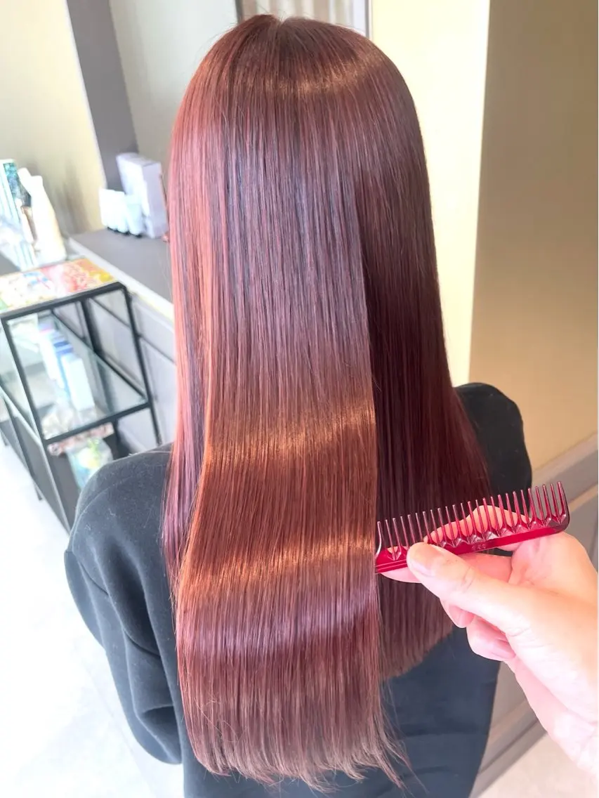 ロング 山下 翔のヘアスタイル