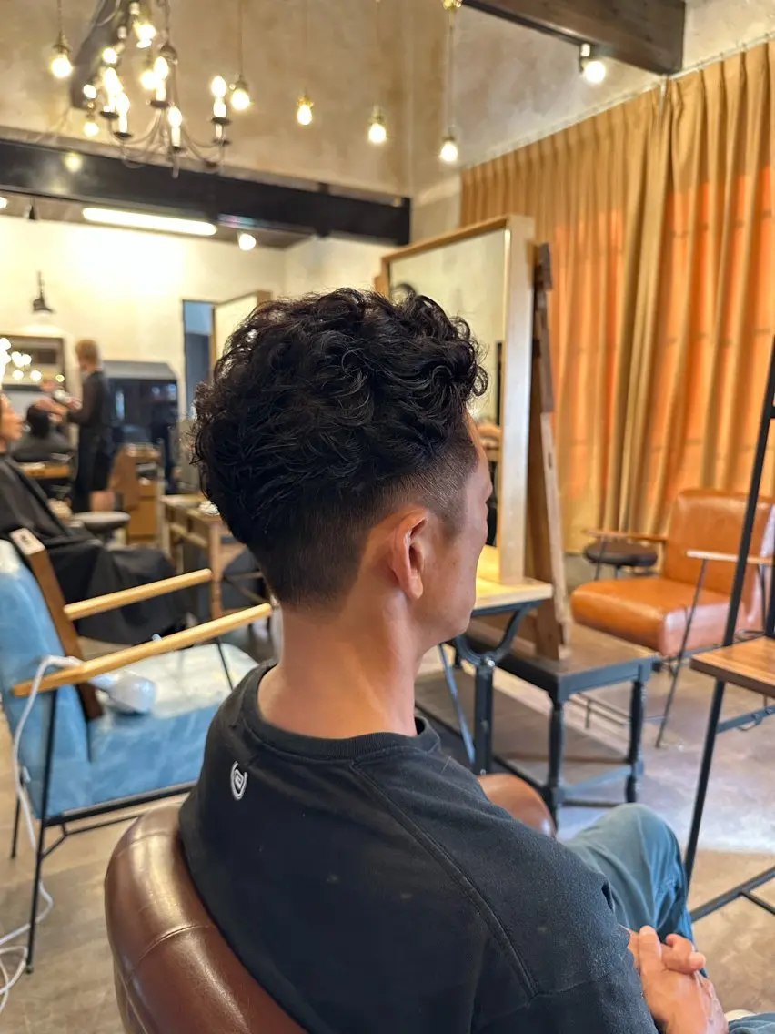 ショート カラー パーマ メンズ 🦖ノザワ リンカ🦖のヘアスタイル